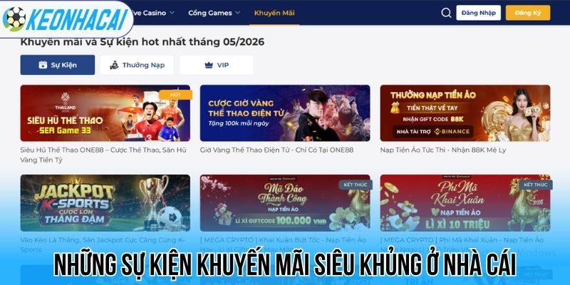 One88 - Nhà Cái Cung Cấp Kèo Bóng Đá Xanh Chín, Nhanh Chóng 2 Những sự kiện khuyến mãi siêu khủng ở nhà cái