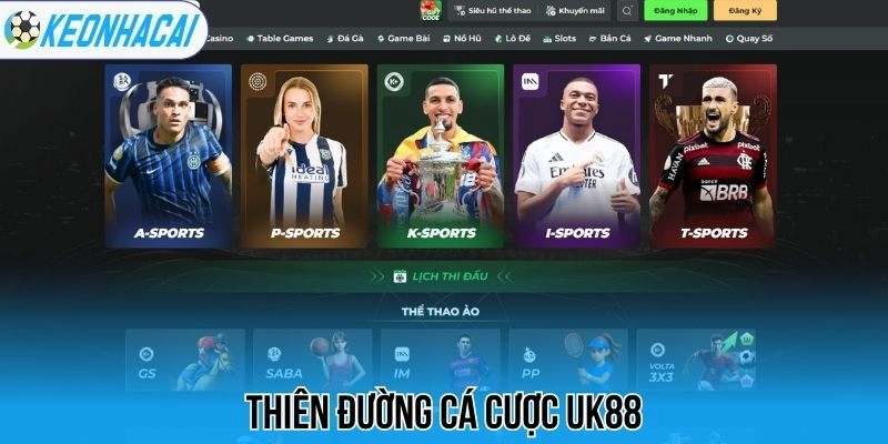 Thiên đường cá cược UK88
