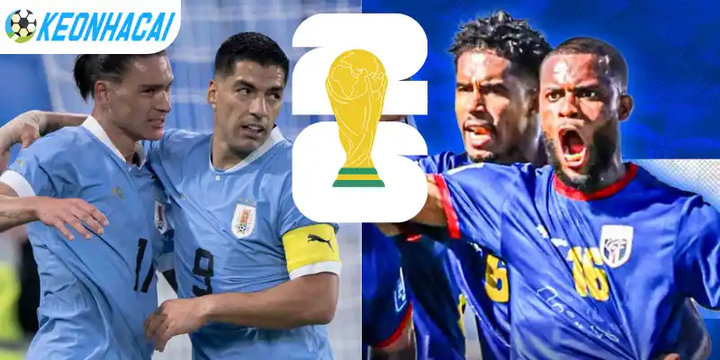 Cập nhật kết quả soi kèo chấp Uruguay vs Cabo Verde