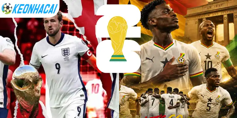 Cập nhật kết quả soi kèo Châu Á trận Anh vs Ghana