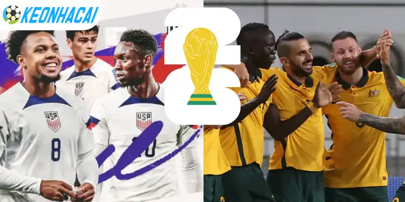 Kết quả soi kèo chấp Châu Á trận đấu Hoa Kỳ vs Úc