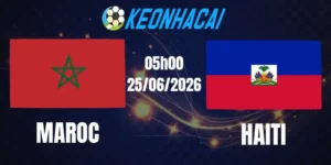 Soi Kèo Nhà Cái Maroc vs Haiti - Bảng C World Cup 05h00 25/06/2026