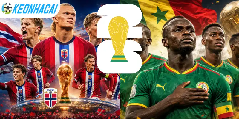 Tỷ lệ kèo nhà cái trận đấu giữa Na Uy vs Senegal