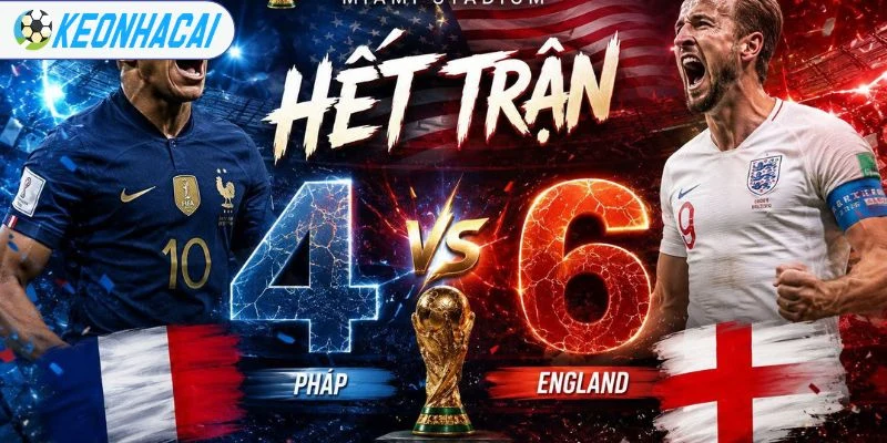 Anh thắng Pháp, Kylian Mbappe lập nhiều kỷ lục sau trận bóng