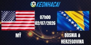 Soi kèo nhà cái Mỹ vs Bosnia & Herzegovina - Vòng 1/16 World Cup 07h00 02/07/2026