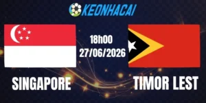 Soi kèo nhà cái Singapore vs Timor Leste - Vòng bảng AFF Cup 18h00 ngày 27/07/2026